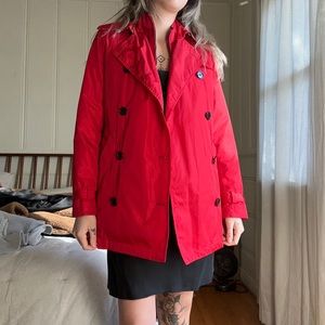 Burberry pea coat (rain jacket)